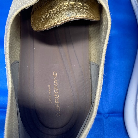 Cole Haan Shoes Womens ZERØGRAND Stitchlite Wingtip Oxford Beige W11154 (SB1) - Picture 5 of 7